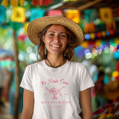 遊び心のあるレトロな落書き | 花嫁の最後の週末 Tシャツ