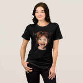 遊び心のある女の子のTシャツ トライブレンドＴシャツ (正面全面)