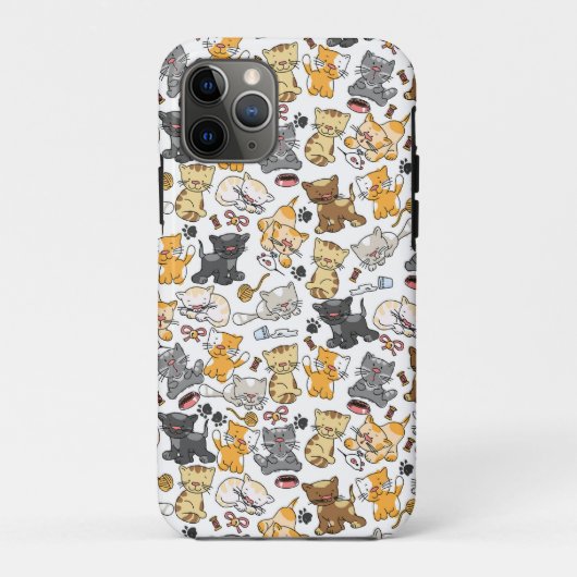 遊び心のある子猫 Case-Mate iPhoneケース (裏面)