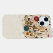 遊び心のある庭の押し花ボヘミアンフラワーズ Case-Mate iPhoneケース (裏面 (横))