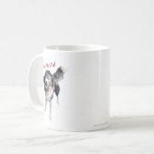 遊び心のある犬のマグカップ コーヒーマグカップ (正面左)