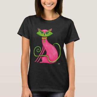 遊び心のある猫が可愛いTシャツ! Tシャツ