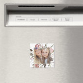 遊び心のある花束の写真 マグネット (インサイチュ (食洗機))