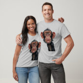 遊び心のある類人猿 Tシャツ (ユニセックス)