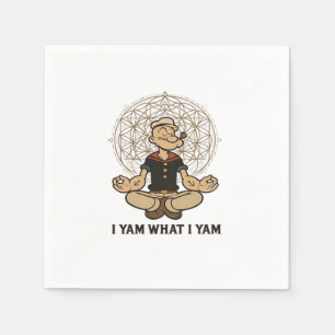 遊び心満載!I Yam What I Yam メメクオート スタンダードカクテルナプキン