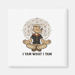遊び心満載!I Yam What I Yam メメ引用 マグネット