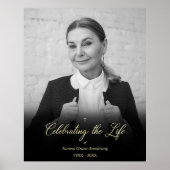 遊び心溢れる 命の祝い写真葬 ポスター (正面)