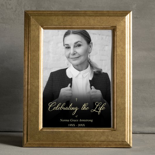 遊び心溢れる 命の祝い写真葬 ポスター