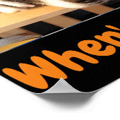 遊び時間は?かわいい犬のポスター ポスター (角)