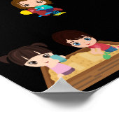 「遊び時間」キッズポスター ポスター (角)