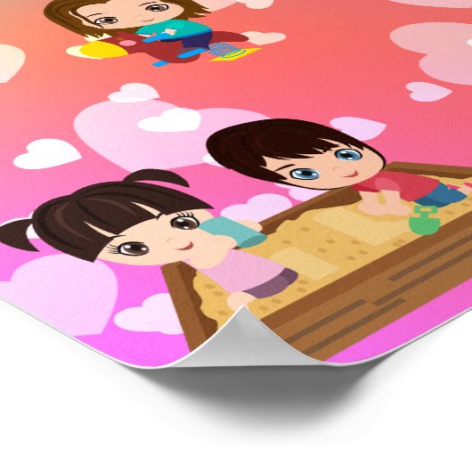 「遊び時間」キッズ ポスター (角)