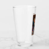 遊び時間：女遊の子とペットの子猫 タンブラーグラス (右)