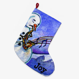 遊ぶことのための角 ラージクリスマスストッキング
