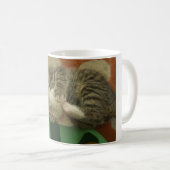 遊ぶ子猫 コーヒーマグカップ (正面右)