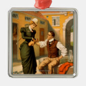 遊ぶLifeBoxerのボクシングの劇場ポスター メタルオーナメント (正面)