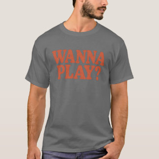 遊ぼう Tシャツ