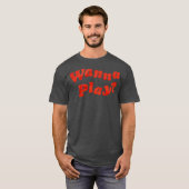 遊ぼう Tシャツ (正面フル)
