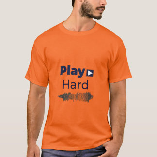 遊やる気を起こさせるタイポグラフィTシャツ Tシャツ