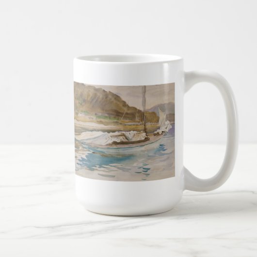 遊んでいる帆 コーヒーマグカップ (右)
