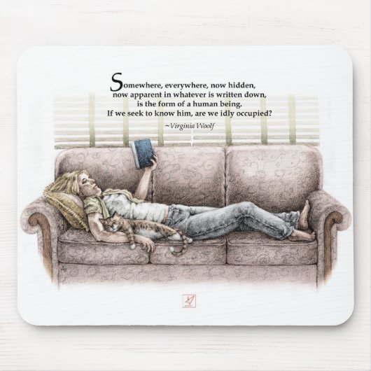 遊んでいる時 マウスパッド (正面)