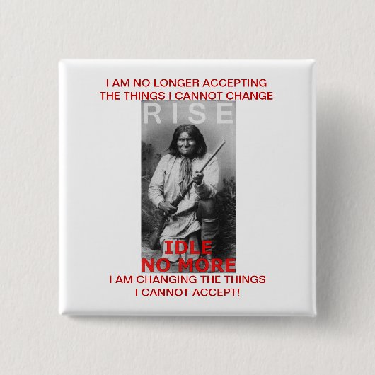 遊んでばかりいる。政治抗議ボタン 缶バッジ (正面)