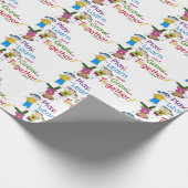 遊んで学んで成長しよう ラッピングペーパー (角)