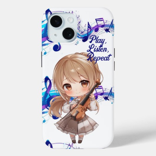 遊んで、聴いて、繰り返して Case-Mate iPhoneケース (裏面)