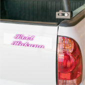 遊カッコいいカスタマイズ製品 バンパーステッカー (トラック上)