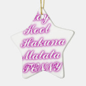 遊カッコいいHakuna Matata.png セラミックオーナメント (左)
