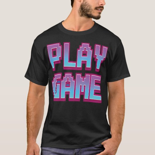 遊ゲーム。 Tシャツ (正面)