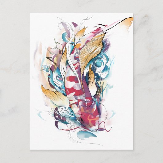 遊コイ ポストカード (正面)