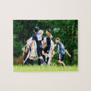 遊サッカー ジグソーパズル