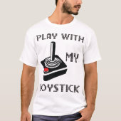 遊ジョイスティック Tシャツ (正面)