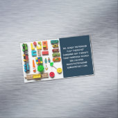 遊セラピスト児童心理学者カウンセラー玩具 マグネット名刺 (インサイチュ)