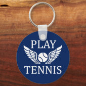 遊テニス キーホルダー (正面)