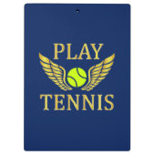 遊テニス クリップボード (裏面)