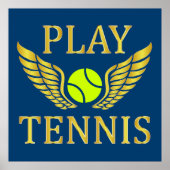 遊テニス ポスター (正面)