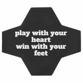 遊ハートカスタムで サッカーボール (フラット)