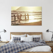 遊ビーチ キャンバスプリント (インサイチュ (寝室))