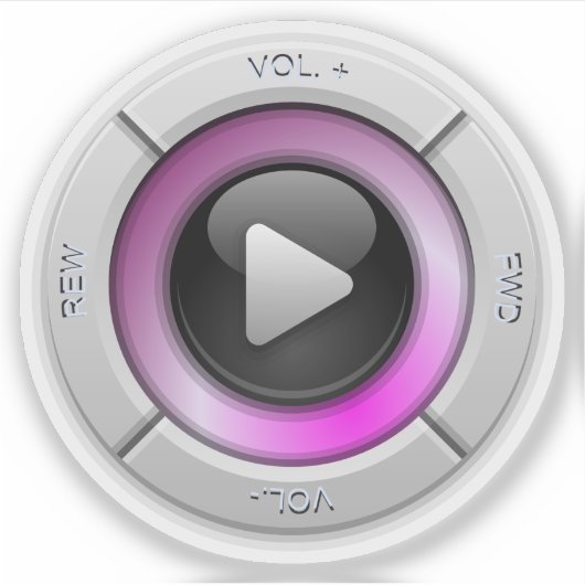 遊ボタン シール (正面)