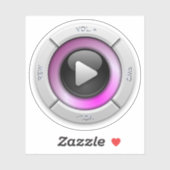 遊ボタン シール (シート)