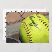 遊ボール！ 招待状 (正面/裏面)