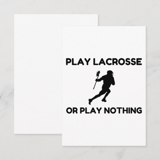 遊ラクロス サンキューカード (正面/裏面)