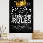 遊ルールを破る – キングモード ポスター (キッチン)