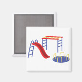 遊具 マグネット (正面/裏面)