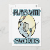 遊剣 ポストカード (正面/裏面)