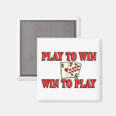 遊勝ち – 勝利遊- Blackjack マグネット (正面/裏面)
