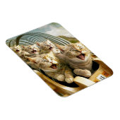 遊園地の猫。 マグネット (右側)