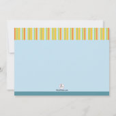 遊園地への招待状 招待状 (裏面)