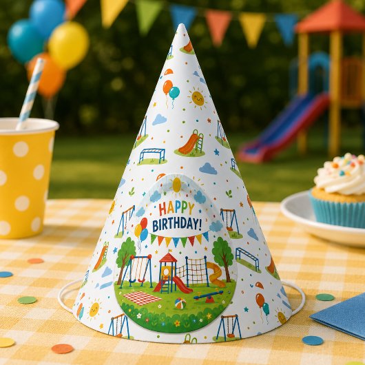 遊園地アドベンチャー 6歳の誕生日パーティー パーティーハット